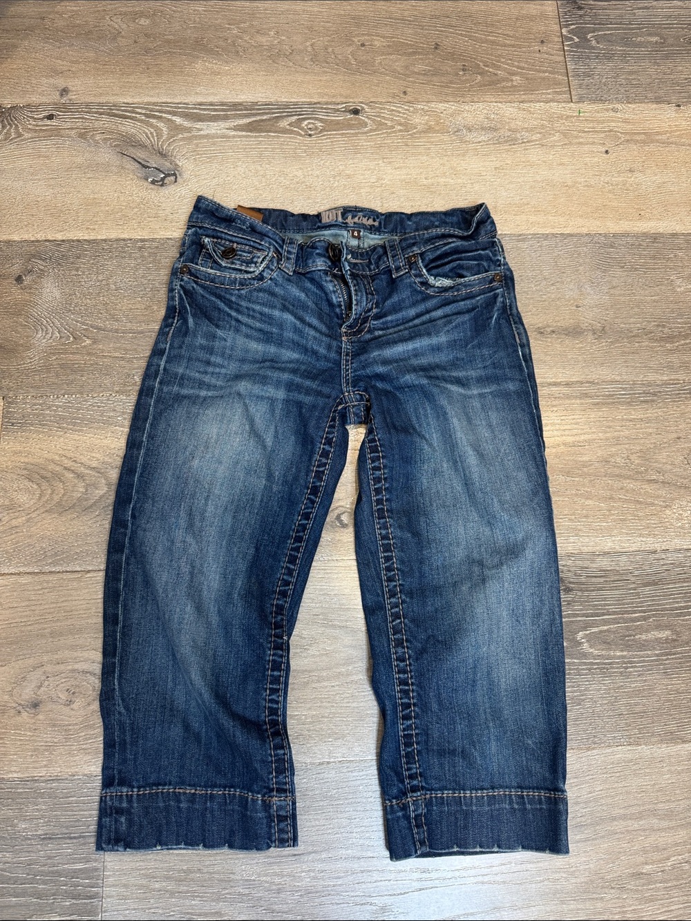 Kut from the Kloth Dark Blue Cropped Jeans JAH1435